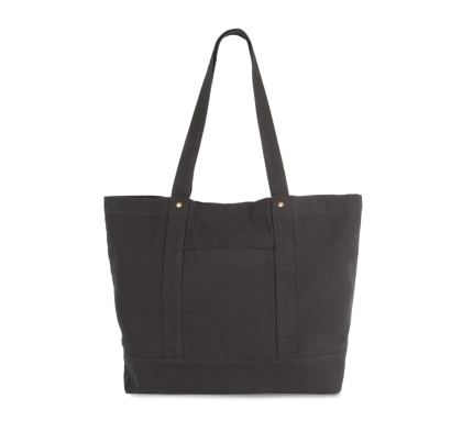 Grand sac shopping à poche latérale
