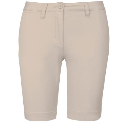 Bermuda chino femme
