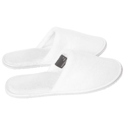 Chaussons en tissu éponge unisexe
